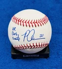 Pete Alonso Signed Autographed Baseball With Rare HR Derby Champ Inscription