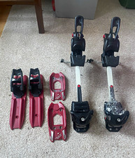 Diamir FR+ Bindings for Downhill Skiing, Black/Red, Unisex Adults