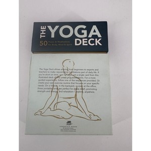 The Yoga Deck 50 Poses Meditations Body Mind Spirit Cards Olivia H Miller