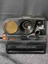 Vintage 1978 Polaroid Pronto Land Camera Sonar One Step w/ Strap