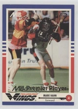 1993 STX Lacrosse MILL Mark Hahn #56