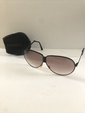 Ferrari Vintage 1980's Folding Aviator Sunglasses Excellent Condition