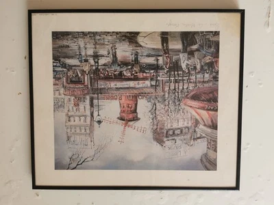 tableau le Moulin rouge Paris - Photo 1/3