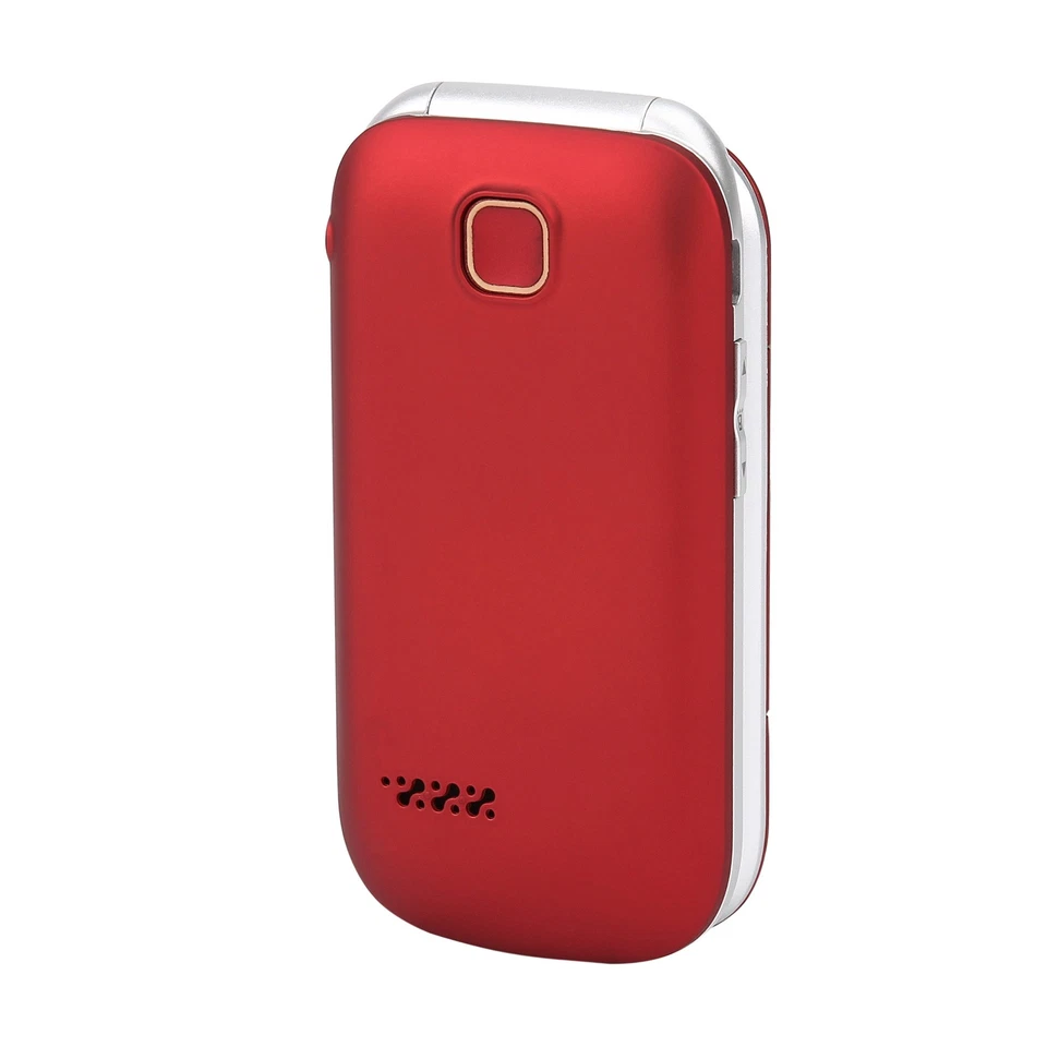 OLYMPIA Janus Senioren Mobiltelefon Handy große Tasten und Farbdisplay, Rot - Bild 3 von 4