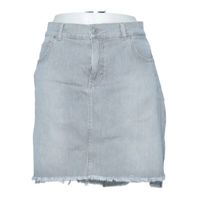 Ltb Blue Addicted, Jeansrock, Größe: XL, Blau/Weiß #SPp