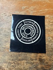 Triumph Tr2 Tr3 Tr3a Tr3b Tr4 Oil Cap Recommended Oils Decal 2 Triumph Tr2 Tr3 Tr3a Tr3b Tr4 Oil Cap Recommended Oils Decal 2