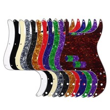 3Ply/4Ply Plastic 4 String P Bass Pickguard 13 Hole Precision Bass Scratch Plate