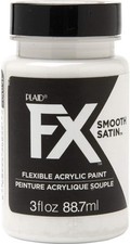Plaid FX Mutant Shift Flexible Acrylic Paint  Blizzard 3 oz.  36835