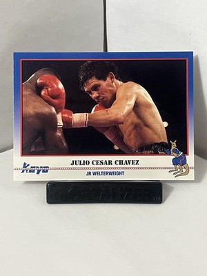 1991 KAYO BOXING JULIO CESAR CHAVEZ #216 Rookie Card Nm-mt Or Better  HOF