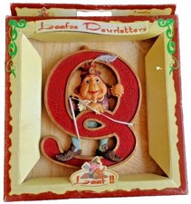 Efteling Volk Van Laaf Türbuchstabe Q 10cm 1999 Laafse Figuren Deko Vintage