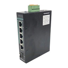Trendnet TI-PG541i DIN-Rail 6 puertos industrial Gigabit PoE+ conmutador de red OB