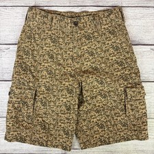 Levi's Camouflage Denim Baggy Cargo Shorts size Men's 34