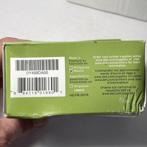 Dell Y499D Serie 21 Farben Tinte NEU FABRIKVERSIEGELT beschädigte Verpackung - Bild 19 von 19