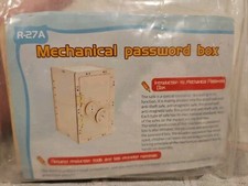 STEM Mechanical Password Box R-27A NEW Age 10 FREE SHIPPING