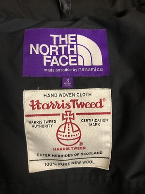 The North Face Purple Label Harris Tweed Wool Nuptse New With Tags