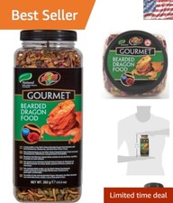 Gourmet 15 oz Bearded Dragon Food - No Artificial Colors, Healthy Choice 