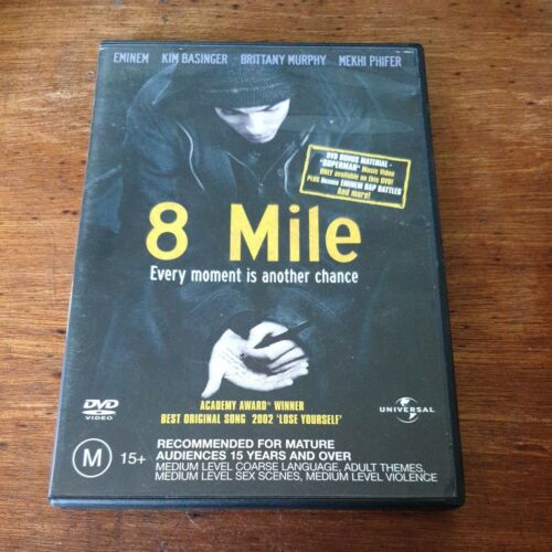 8 Mile DVD R4 Like New!  - Picture 1 of 3
