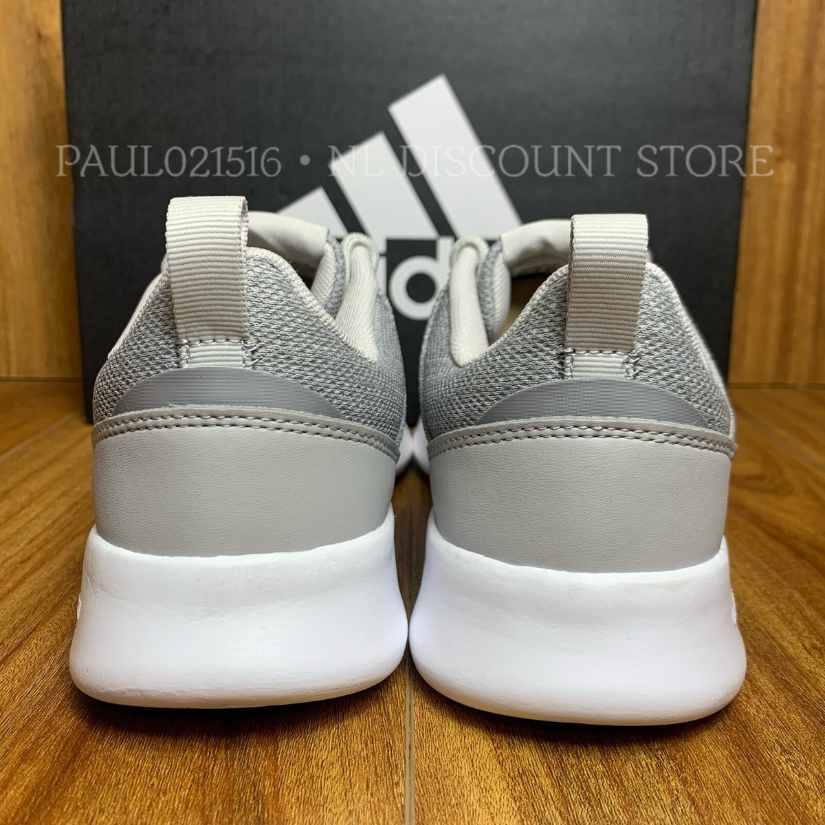 ADIDAS Women's QT Racer 2.0 Running Sneaker Shoes ~ Gray | eBay