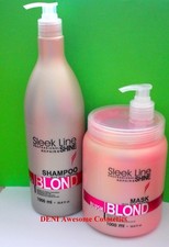 STAPIZ PROFESSIONAL SLEEK LINE HAIR MASK & SHAMPOO BLOND BLUSH
