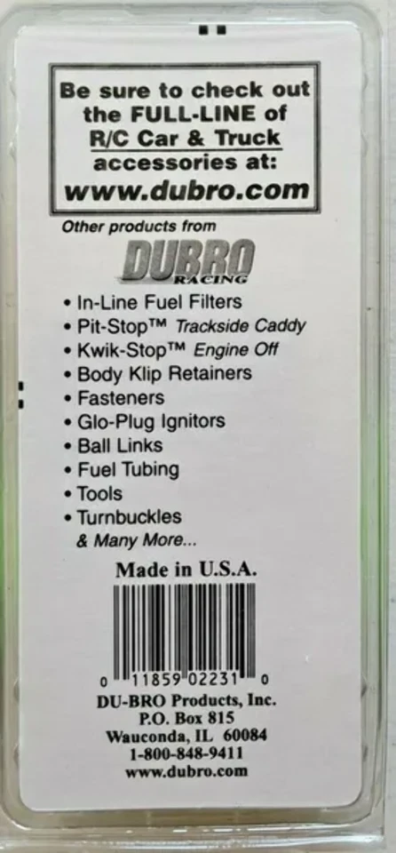 DUBRO Racing Silicone Nitro Fuel Line Tubing, Green, 2' - 2231 - Image 2 of 2