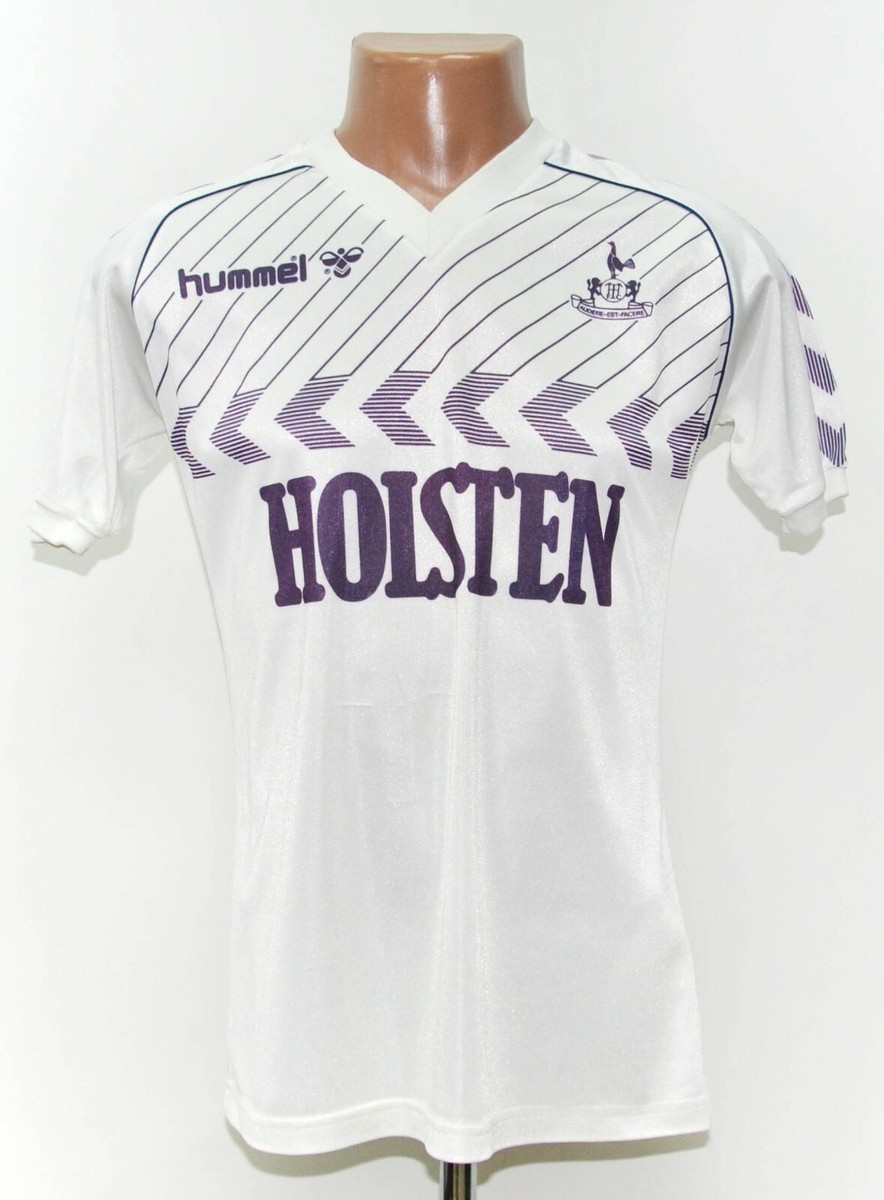 TOTTENHAM HOTSPUR 1985/1987 HOME FOOTBALL SHIRT HUMMEL SIZE S