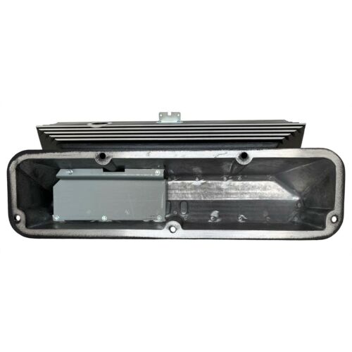 Ford FE All Finned Tall Black Valve Covers - Die-Cast Aluminum - Ansen USA - Picture 6 of 7