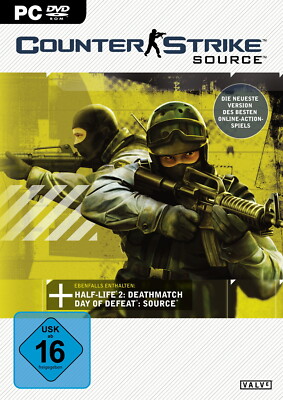 Counter Strike Source + Half Life 2 - PC Spiel | Klassiker | kein Steam 2 in 1 