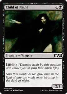 Child of Night x4 - Magic 2019 - NM-Mint, English - Magic 2019