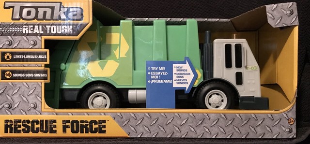 tonka rescue force garbage truck