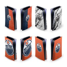 OFFICIAL NHL EDMONTON OILERS VINYL SKIN DECAL FOR SONY PS5 DISC EDITION CONSOLE