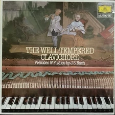J.S. Bach: "The Well Tempered Clavichord": Preludes & Fugues  413 419-1  SEALED!