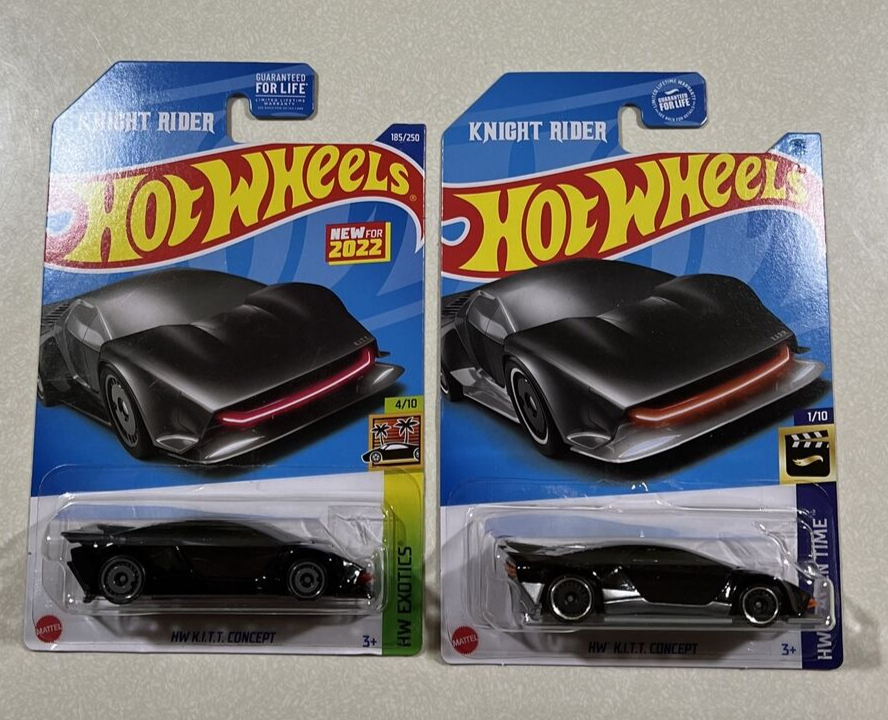 hotwheels elite knight rider K.I.T.T 開封済 RARE Hot Wheels Elite Knight Rider 2000 KITT 1/43 Model Car