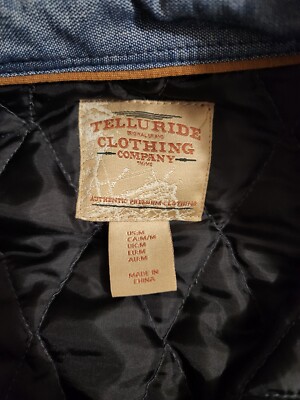 Telluride Clothing Company Men's Medium Sherpa Lined Flannel | eBay