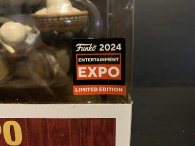 IN HAND C2E2 SHARED STICKER Po Kung Fu Panda Funko Pop Movies #1526 Animation LE