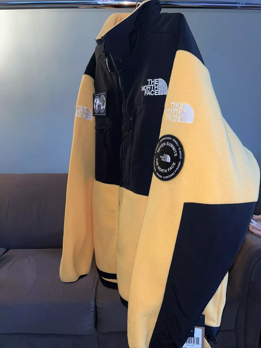 The North Face Seven 7 Summit - 1995 RETRO DENALI XL Fleece Jacket in Yellow