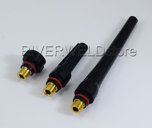 TIG KIT Alumina Nozzle Gas Lens Back Cap & TIG Torch DB PTA SR WP 17 18 26,17PK - Picture 6 of 7