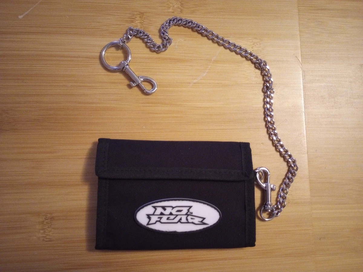 No fear outlet wallet with chain