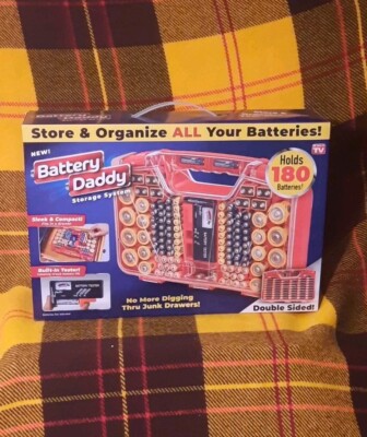 Ontel BADA-MP4 180 Batteries Battery Storage Box