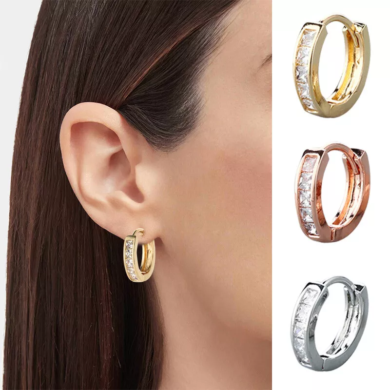 Copper hoop earrings deals