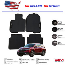 Floor Mat Rubber For Honda CRV 2017 2018 2019 2020 Custom Model 2MPLASTIC