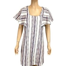 Anthropologie Akemi + Kin Jovanni ruffled tweed tunic dress size XS Xsmall