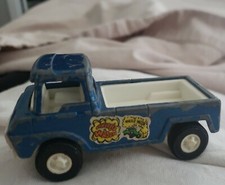 Vintage 1969 Tootsietoy Made in USA Pickup Truck Blue Boy Toy