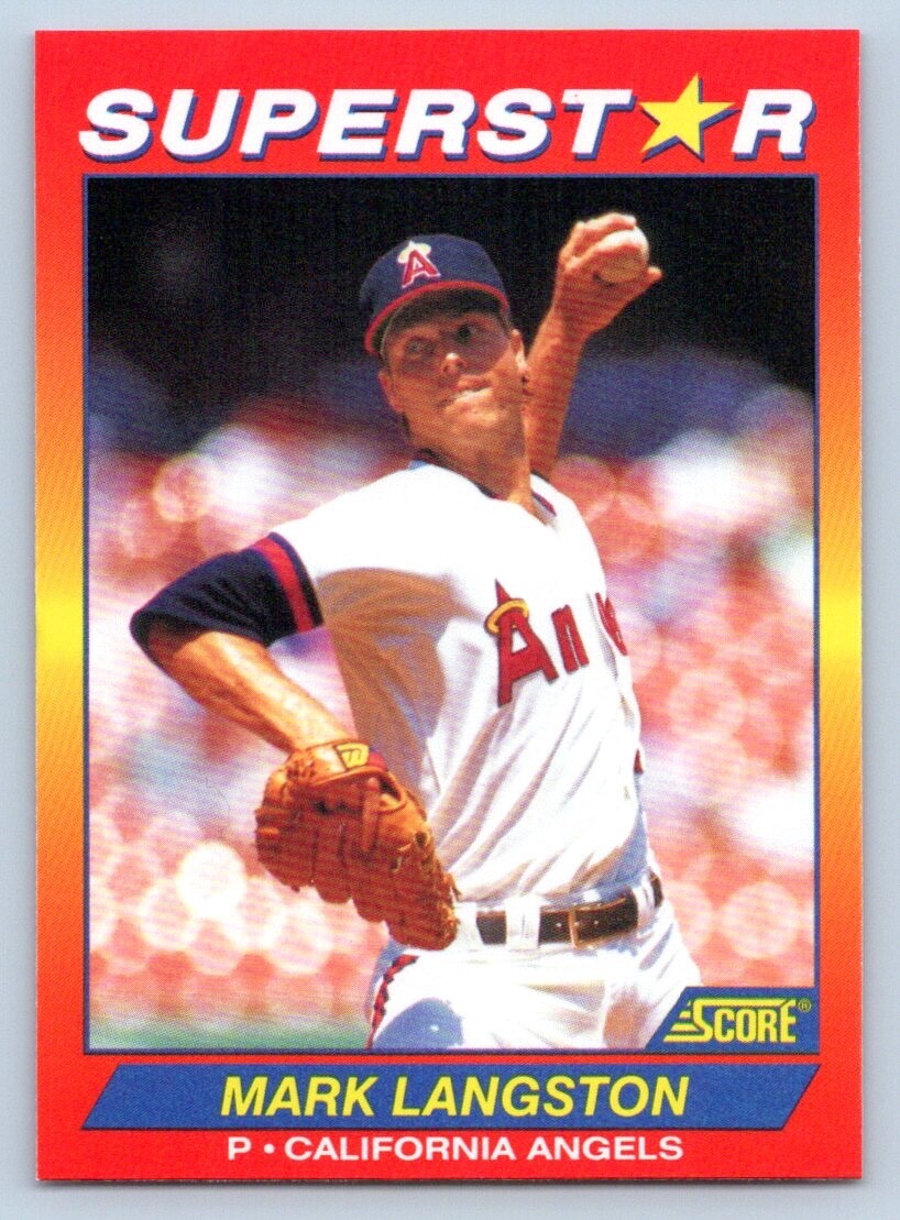 Mark Langston 1992 Score Superstars #32 NM-MT