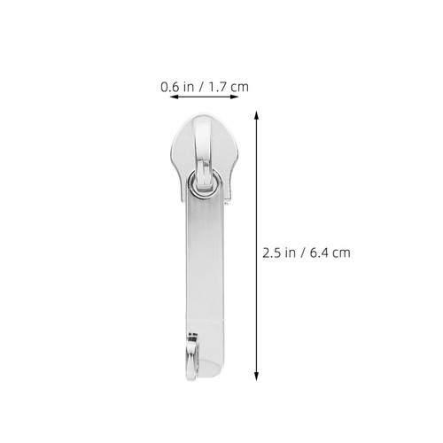6 Pcs Explosion-proof Zipper Puller Travel Luggage Clips for Suitcases Lock - Picture 2 of 12