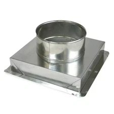 8 In. X 8 In. to 6 In. Ceiling Register Box