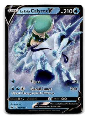 Prize Pack Series Cards #045/198 Ice Rider Calyrex V