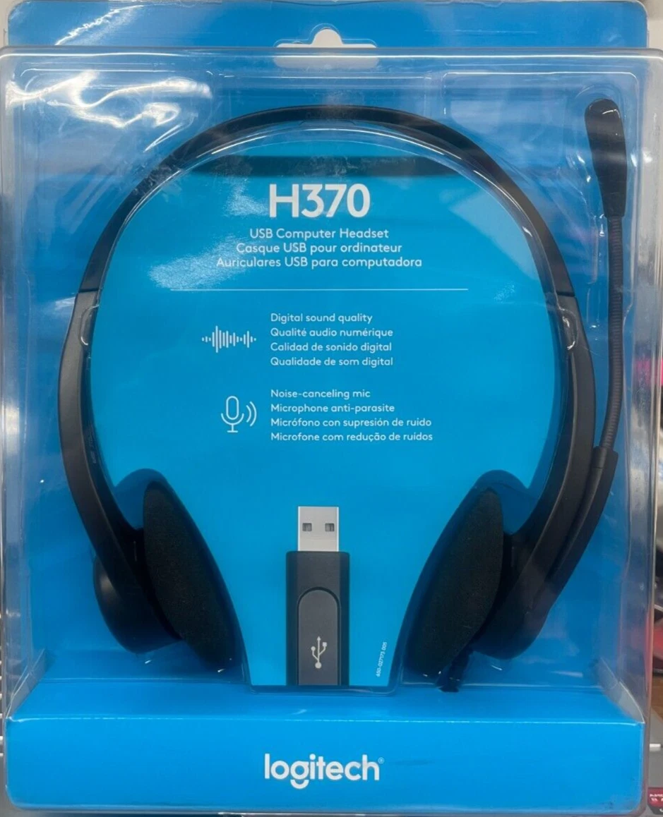 Logitech h370 online headphone
