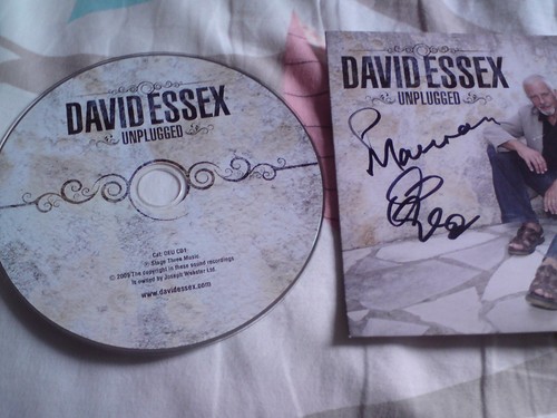 ** DAVID ESSEX - Unplugged ** Four Track CD, CD,SIGNED BY DAVID. - Picture 3 of 4