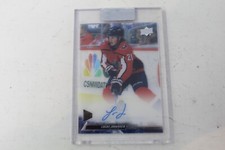 2022-23 Upper Deck UD Clear Cut Rookie Autograph #CC-LJ Lucas Johansen