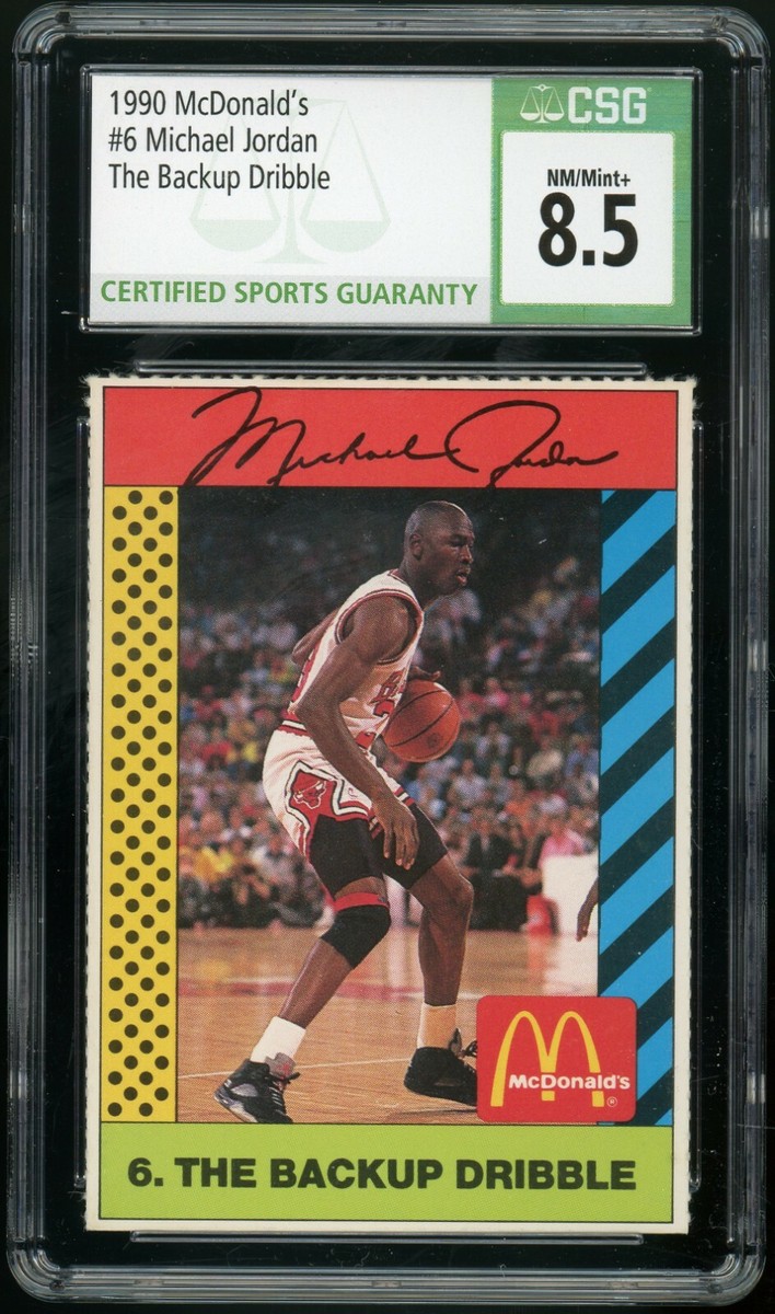 MICHAEL JORDAN 1990 McDonald's #6 